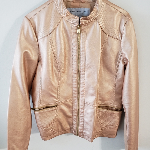 Marc New York Jackets & Blazers - Marc New York Andrew Marc Faux Leather jacket!